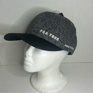 Gray and Black PGA Tour Cap
